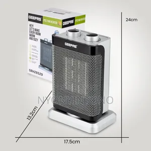 Geepas PTC Oscilating Electric Room Heater Grh28029