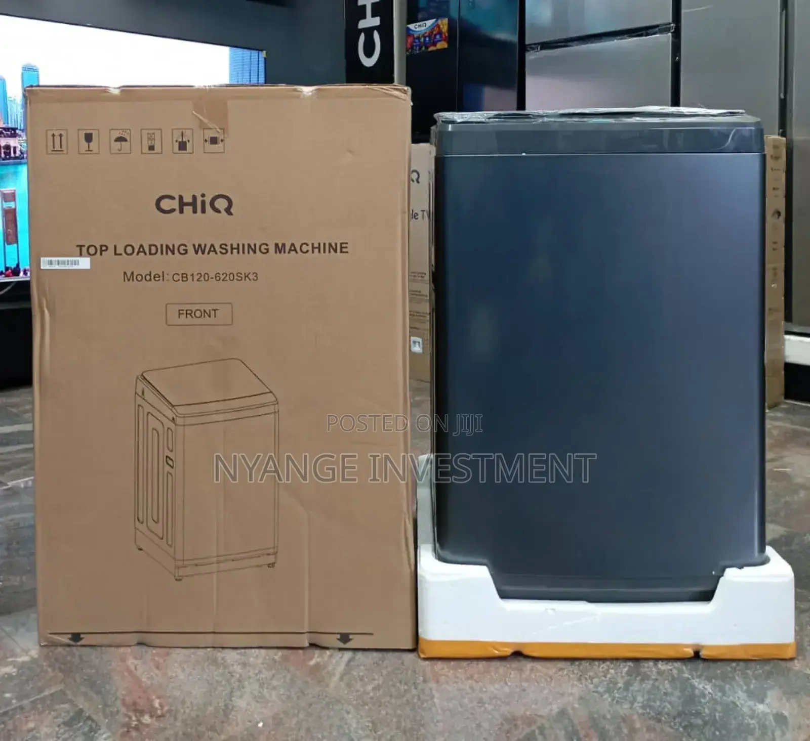 Chiq 8kg Washing Machine. Fully Automated Washing Machine