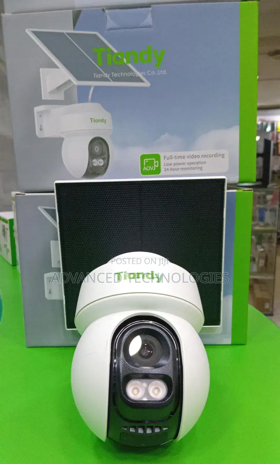 Solar CCTV Camera Single Lense