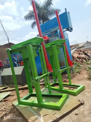 Affordable Manual Press - Honeycomb Making Briquettes Today!"