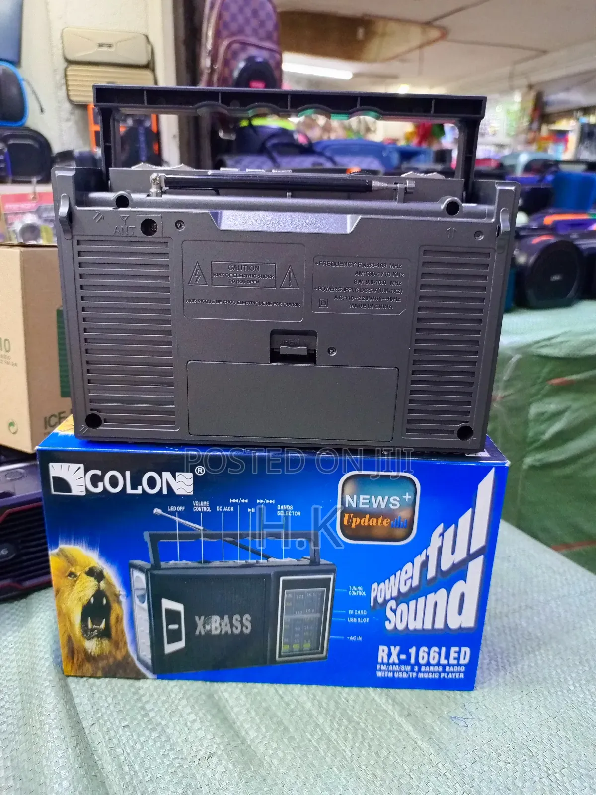 Golon Rx-166led Portable Radio.