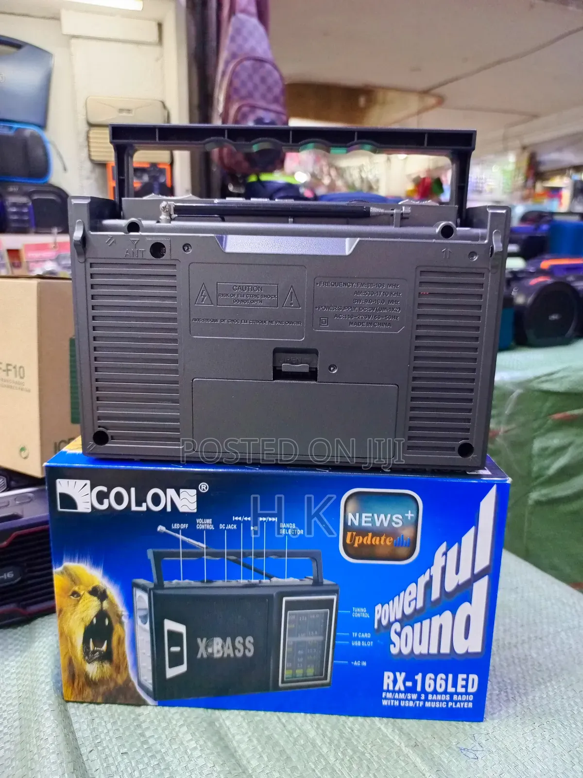 Golon Rx-166led Portable Radio.