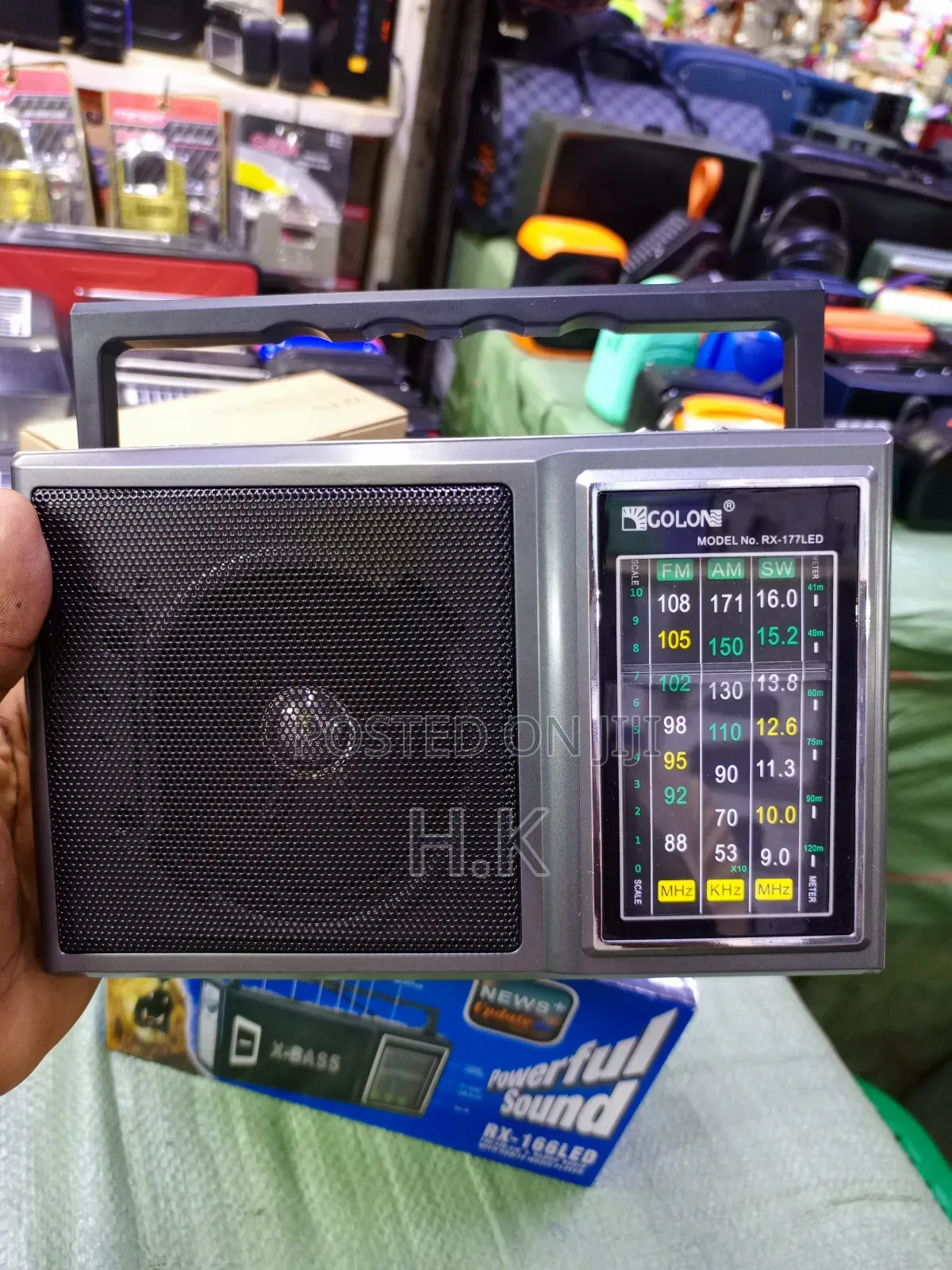Golon Rx-166led Portable Radio.