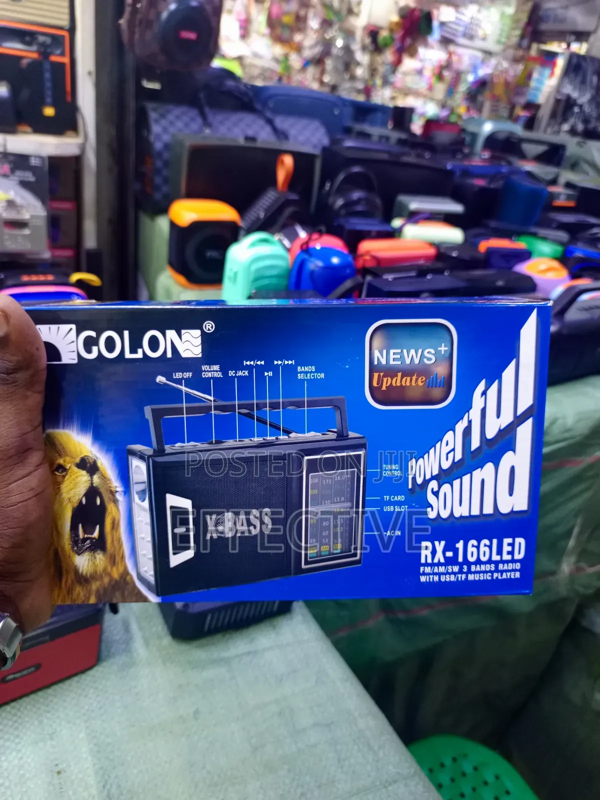 Portable 3 Band Radio.