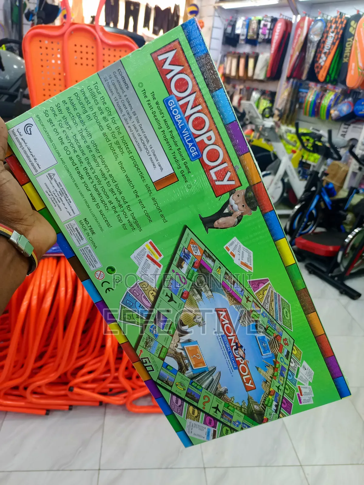 Monopoly Global Village Board Game.