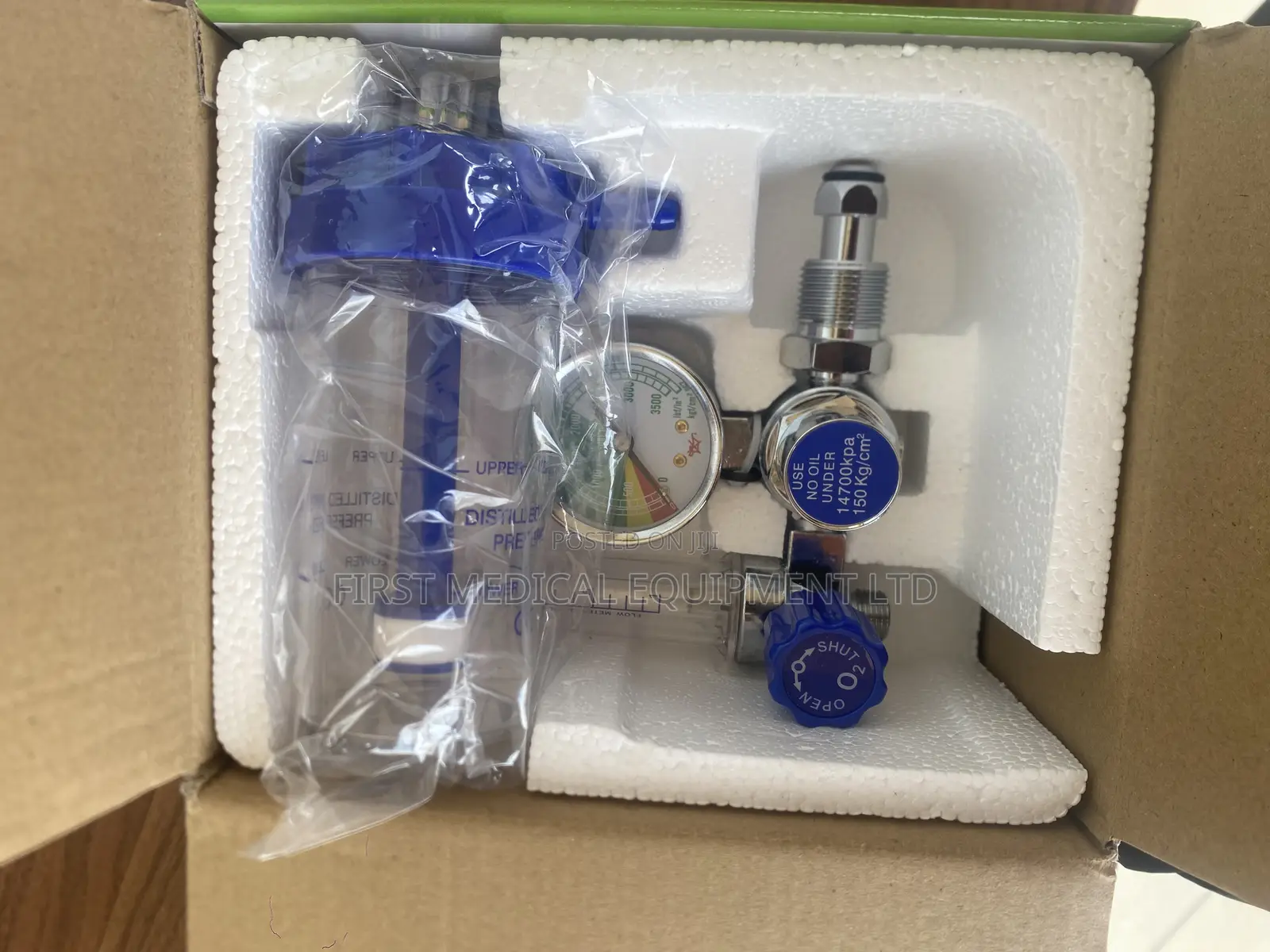 High Pressure Oxygen Regulator- Medical Grade
