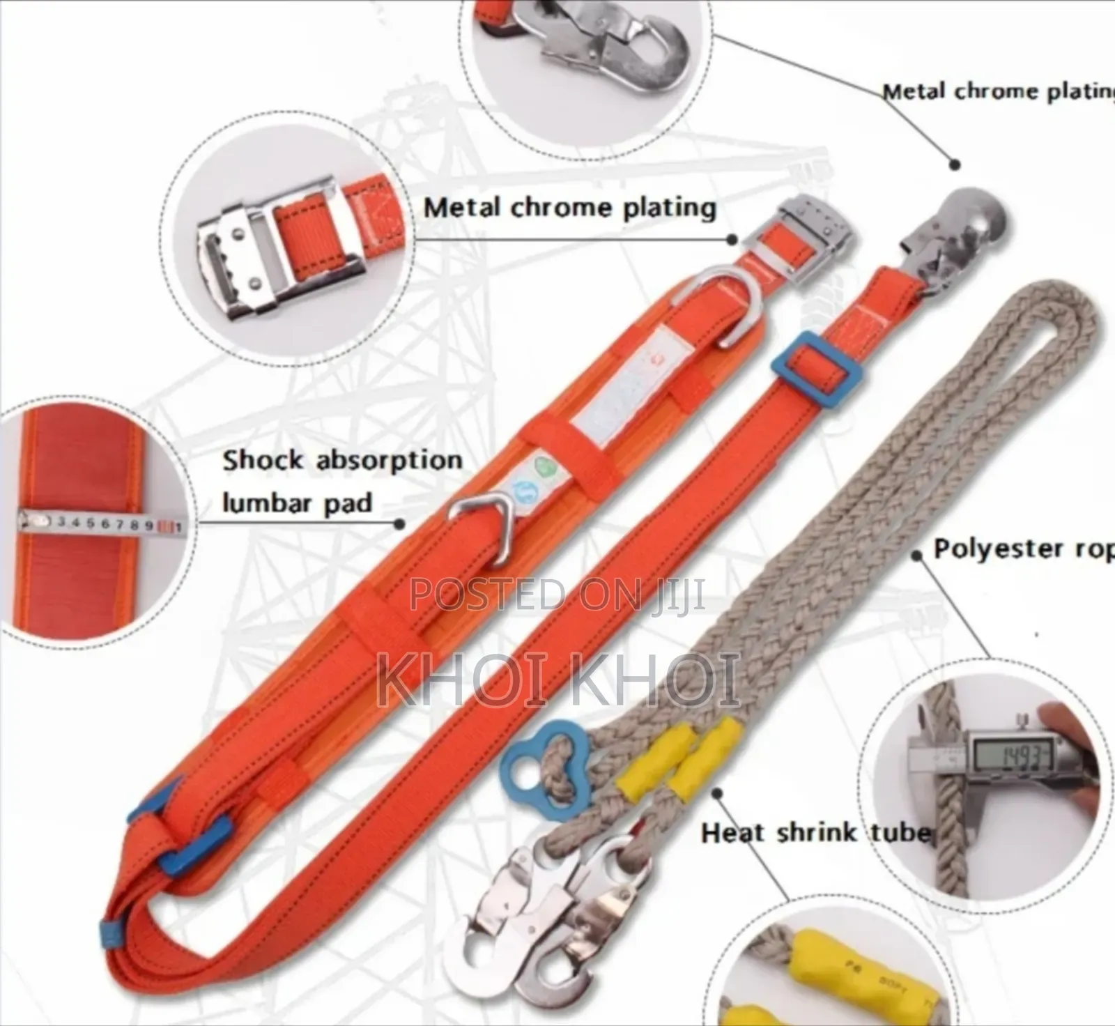 Electric Pole Climbing Belt