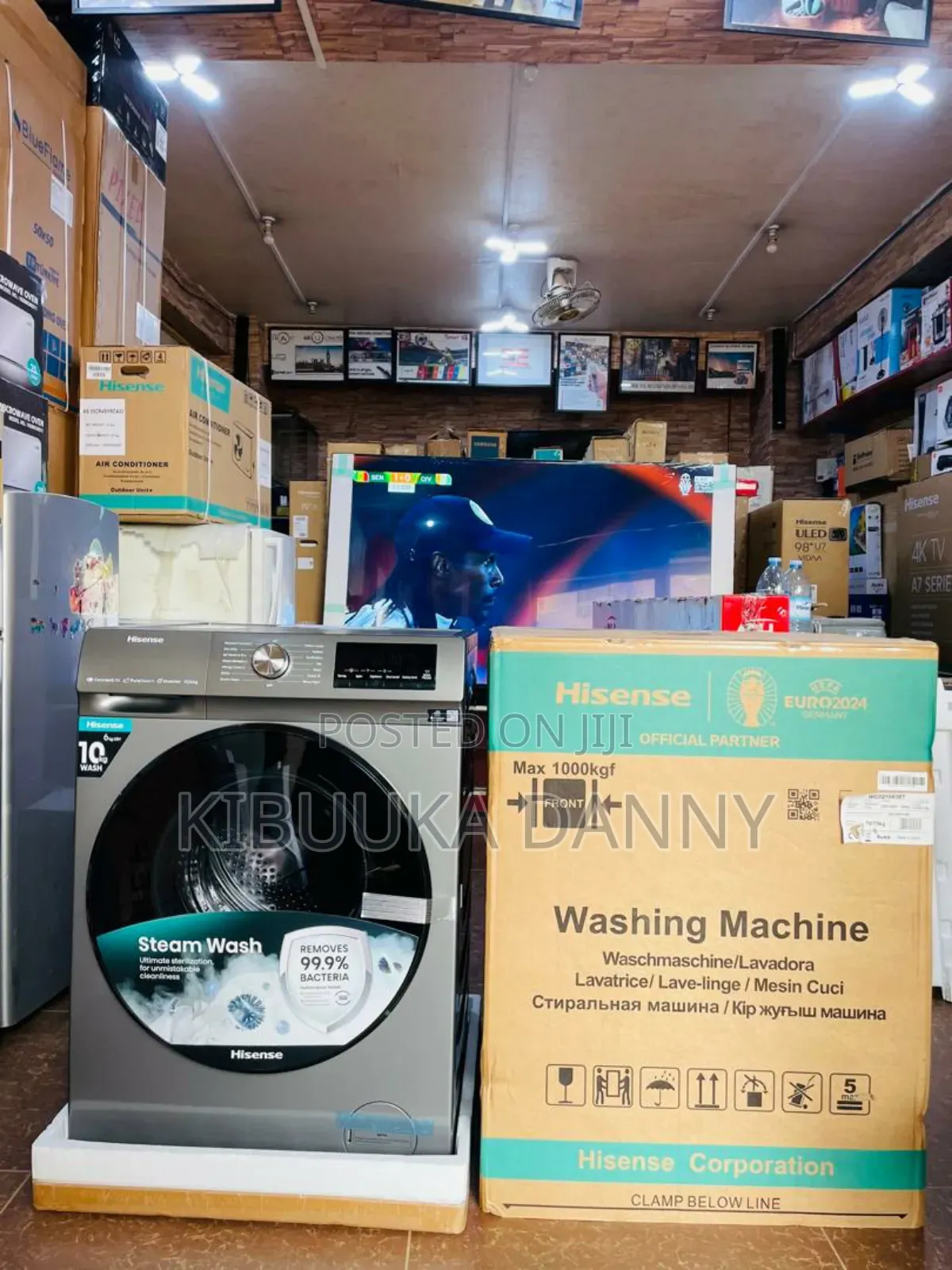 Hisence Washing Merchine Washer and Dry 10kgs