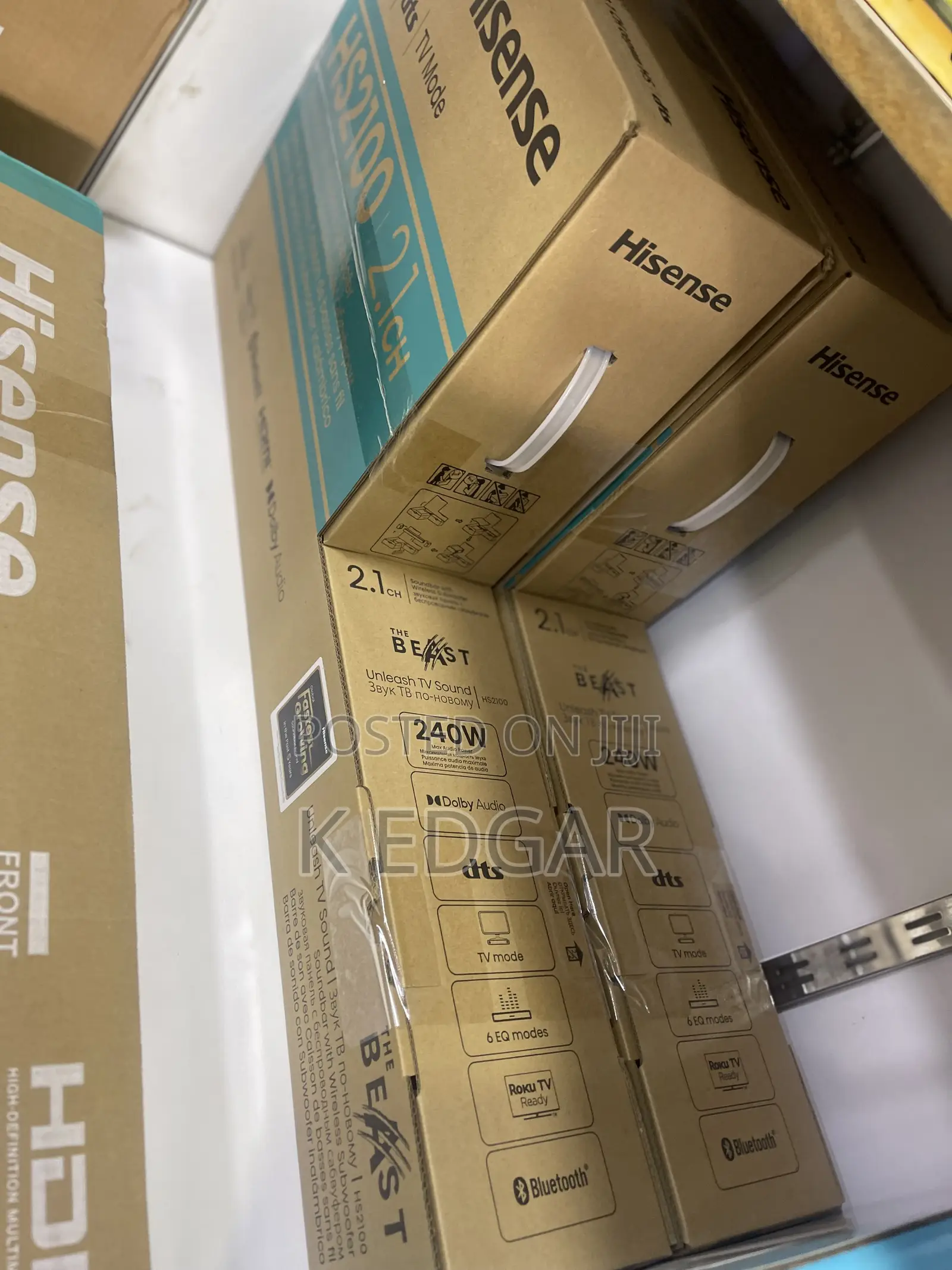 Hisense 2.1 Channel Wireless Soundbar
