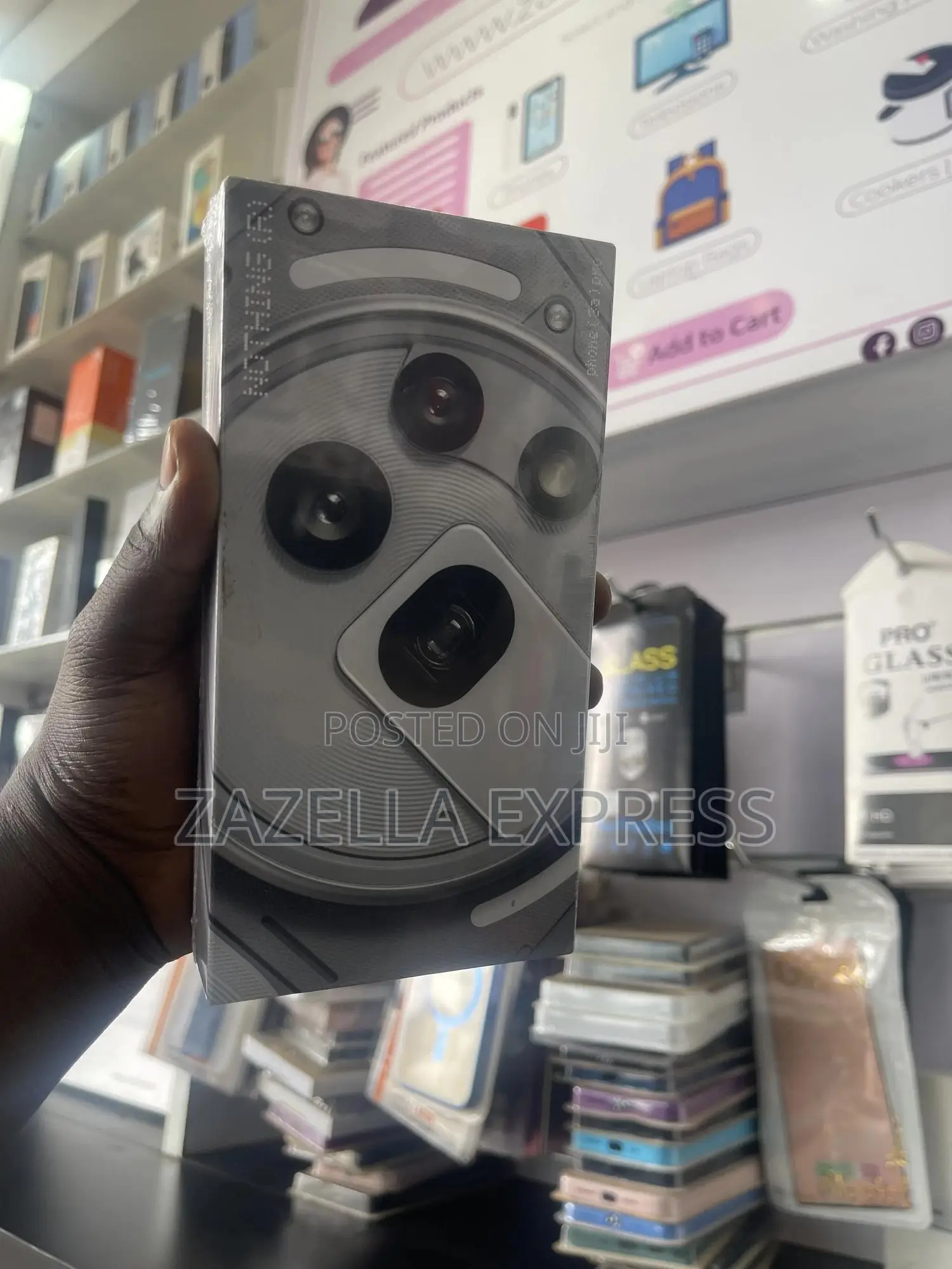 New Nothing Phone 3a Pro 256 GB Gray