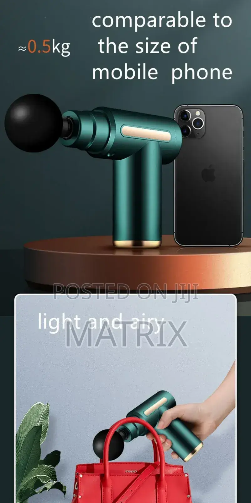 Muscle Relax Massage Gun With 4 Changeable Heads for Body Pain​