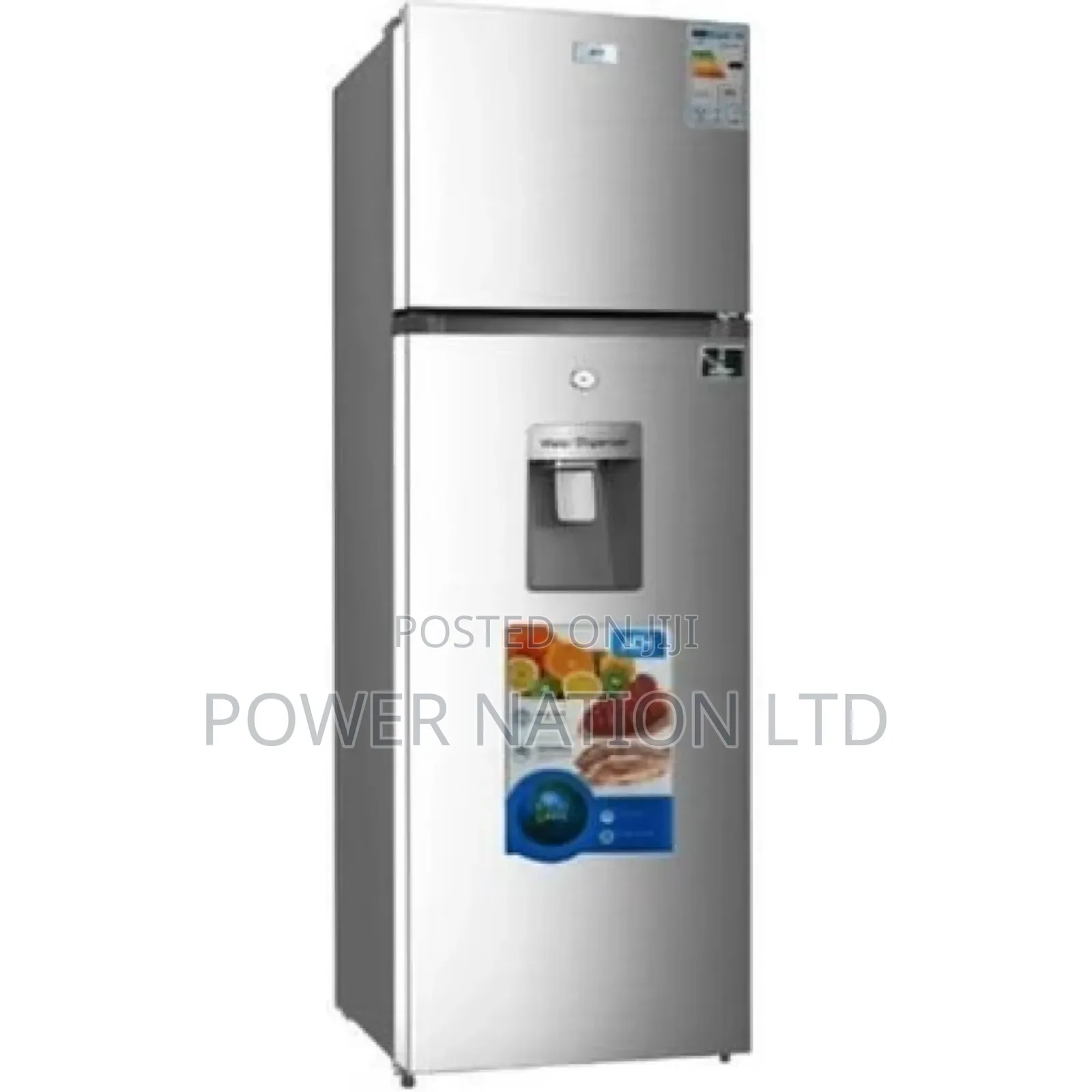 276 Liters Adh Fridge Double Door With Water Dispenser Model