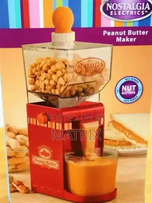 Electric Peanut Butter Maker With Removable Grinding Disk Container