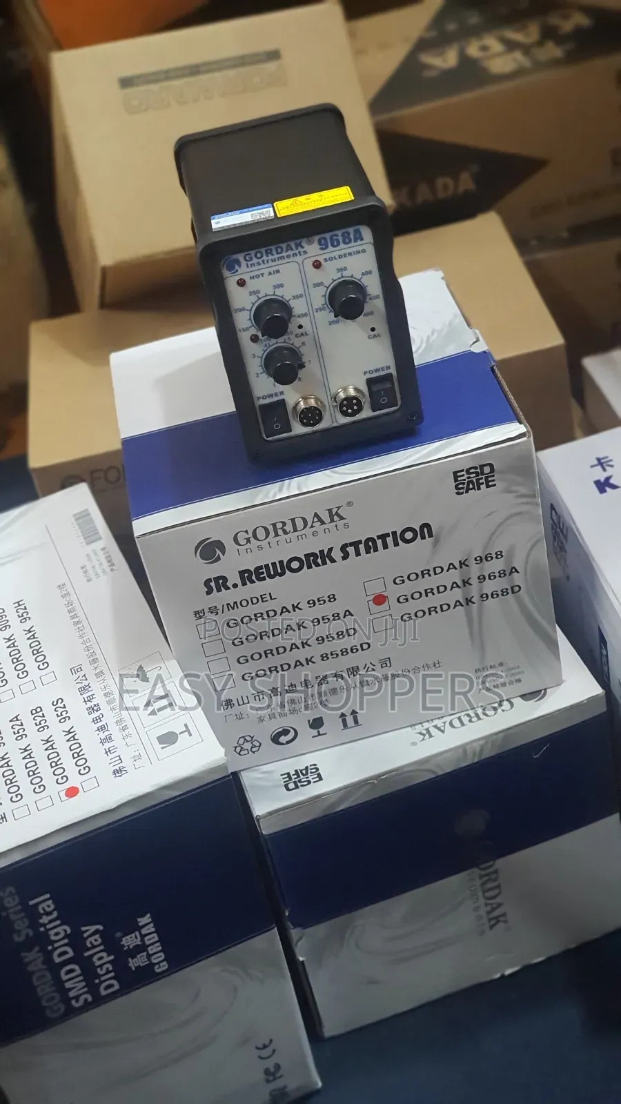 Gordak 968a Hot Air SMD Rework Station 2 in 1 Soldering Station