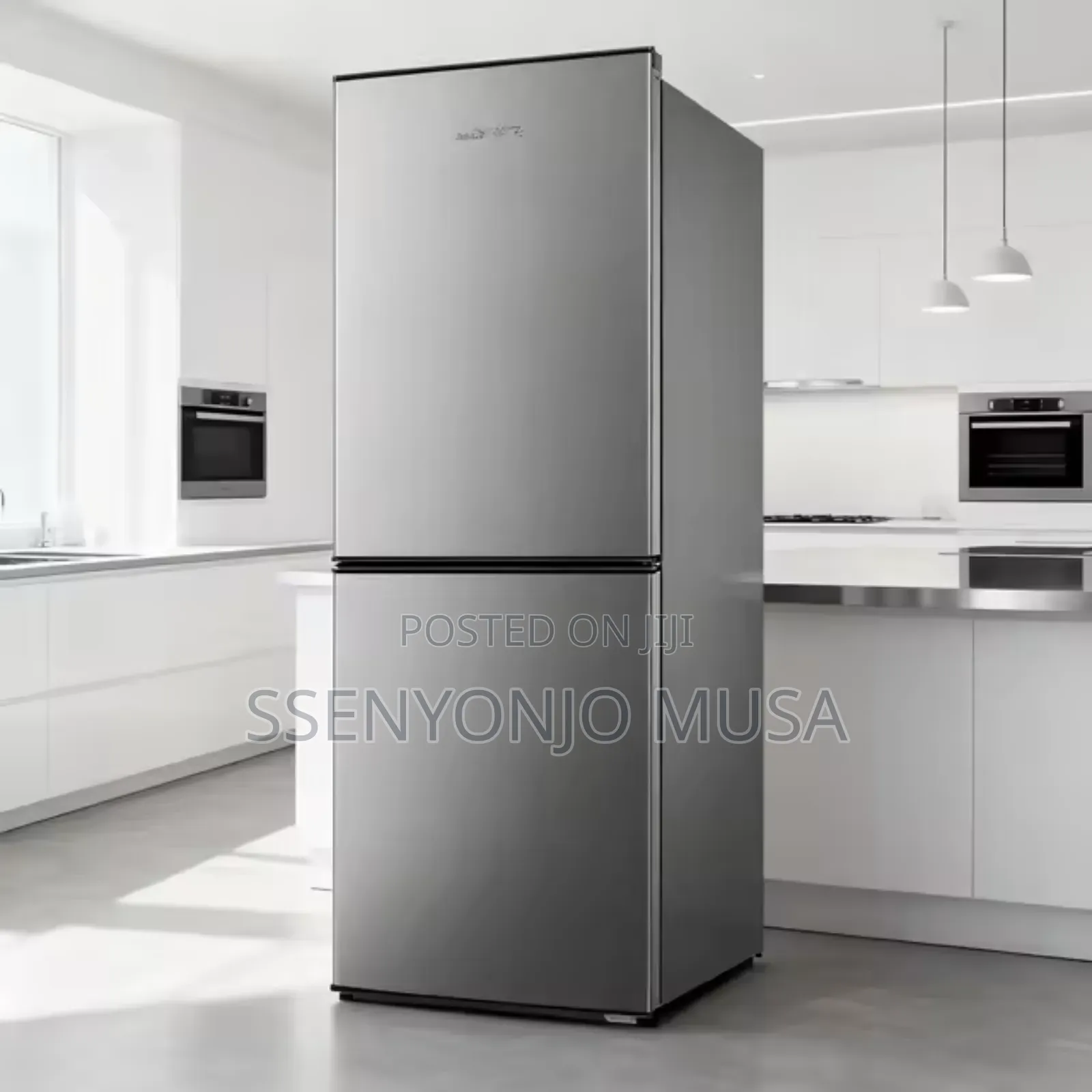 SPJ 389l Double Door Bottom Freezer Refrigerator – Inox | Led Display.