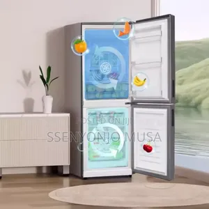 SPJ 389l Double Door Bottom Freezer Refrigerator – Inox | Led Display.