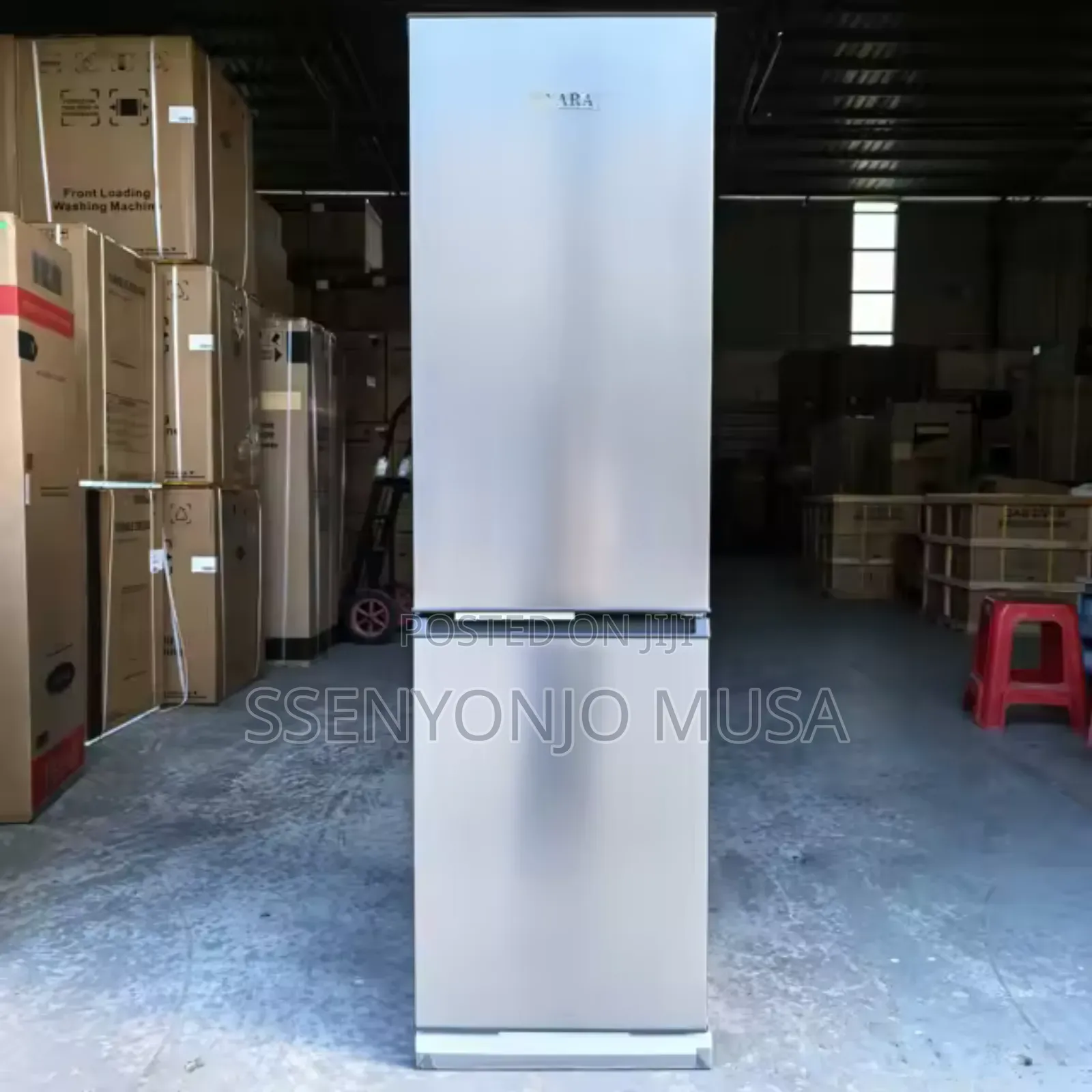 SPJ 389l Double Door Bottom Freezer Refrigerator – Inox | Led Display.