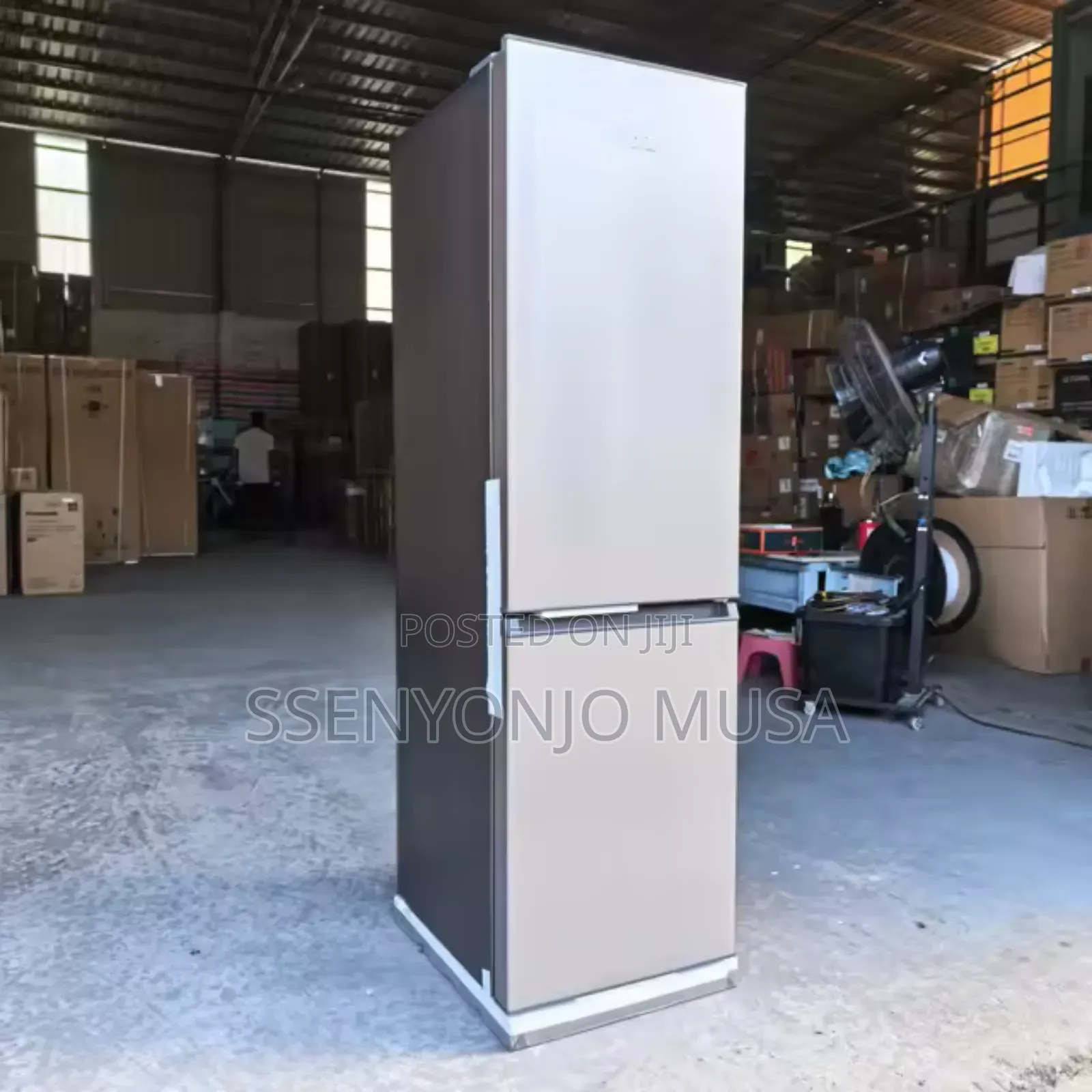 SPJ 389l Double Door Bottom Freezer Refrigerator – Inox | Led Display.