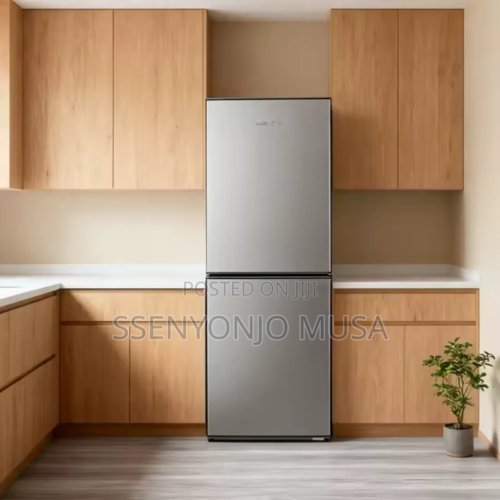SPJ 389l Double Door Bottom Freezer Refrigerator – Inox | Led Display.