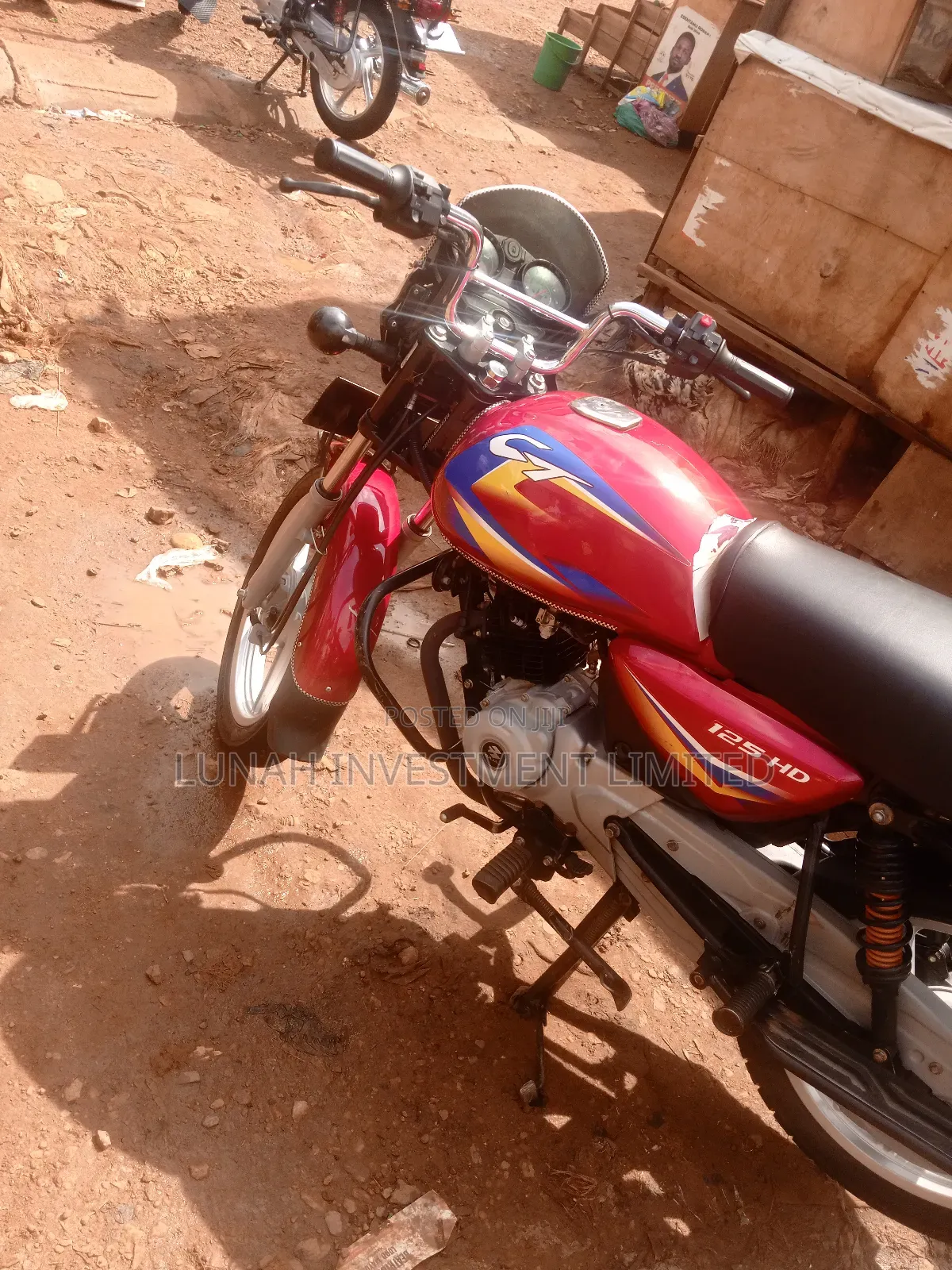 Bajaj Boxer 125 2025 Red