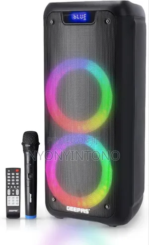 Geepas Professional Rechargeable Speaker With Microphone Gsm11168