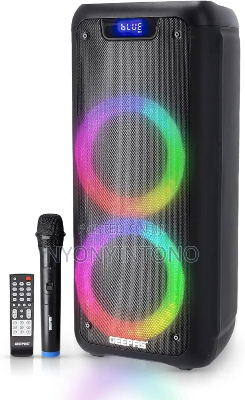 Geepas Professional Rechargeable Speaker With Microphone Gsm11168