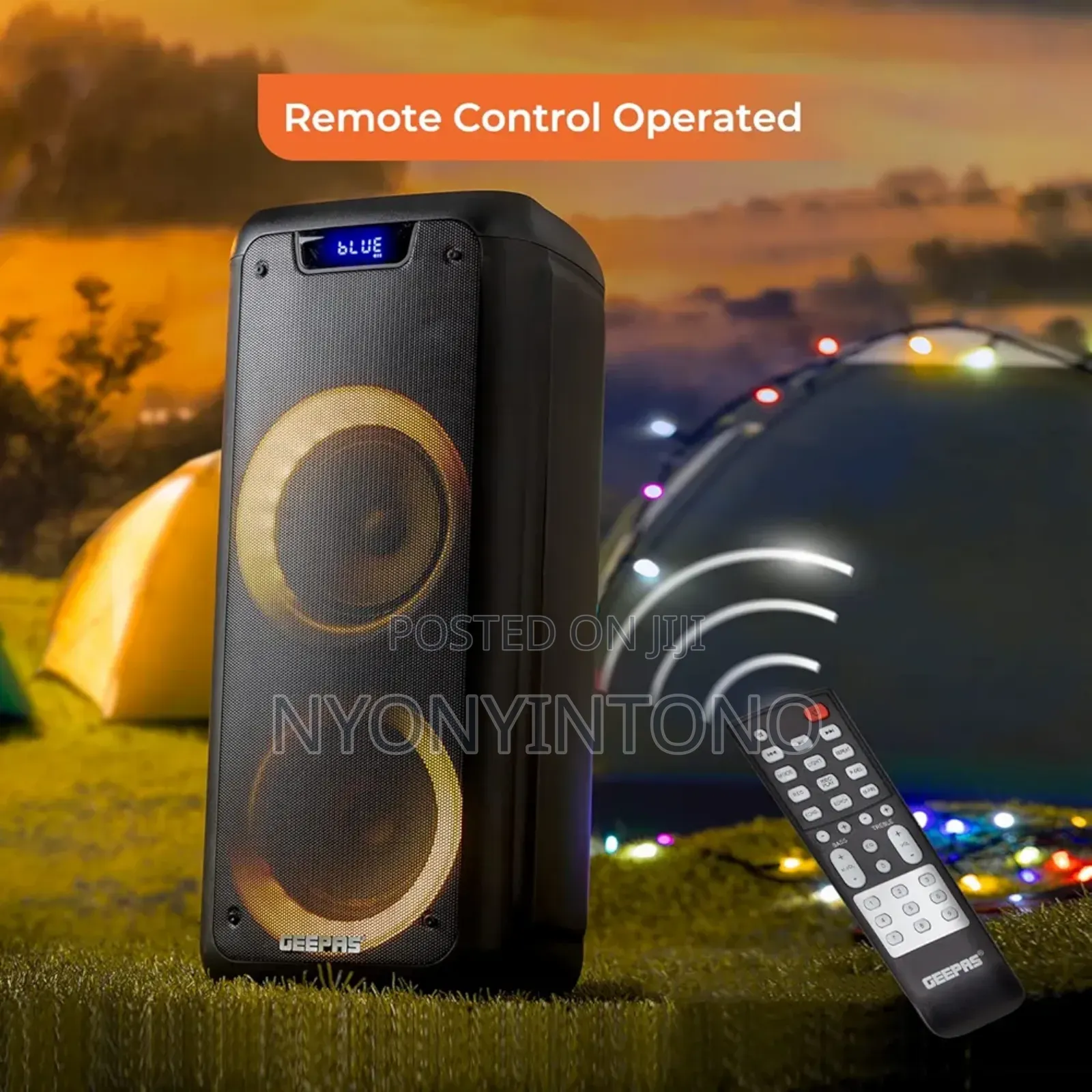 Geepas Professional Rechargeable Speaker With Microphone Gsm11168