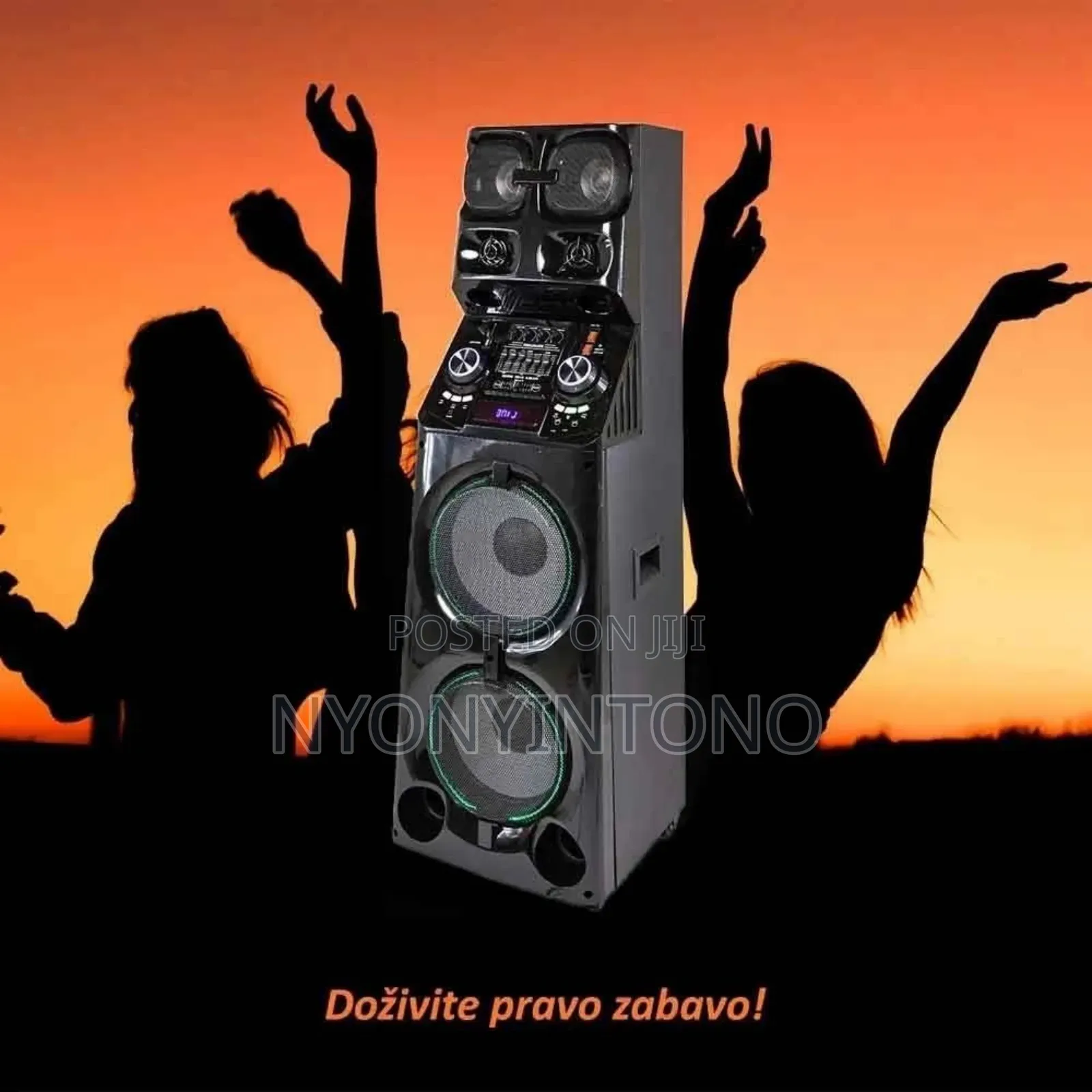Geepas Professional Rechargeable Speaker With Microphone Gms11169