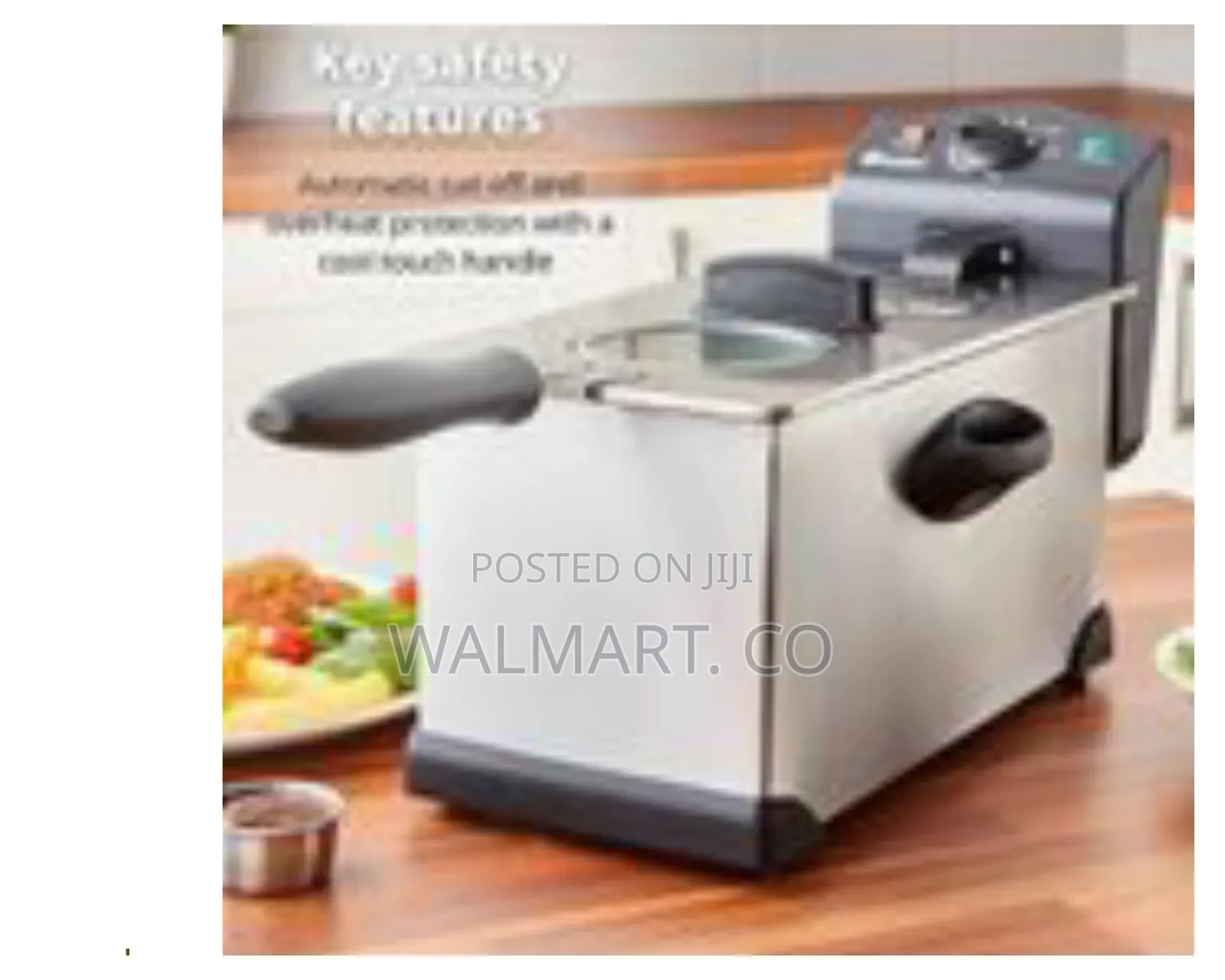 Swan 3 Litre Stainless Steel Deep Fat Fryer 2000w-Silver
