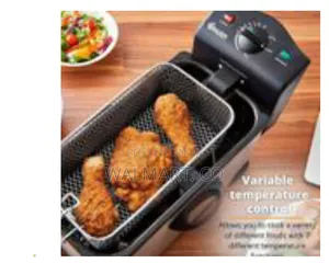 Swan 3 Litre Stainless Steel Deep Fat Fryer 2000w-Silver