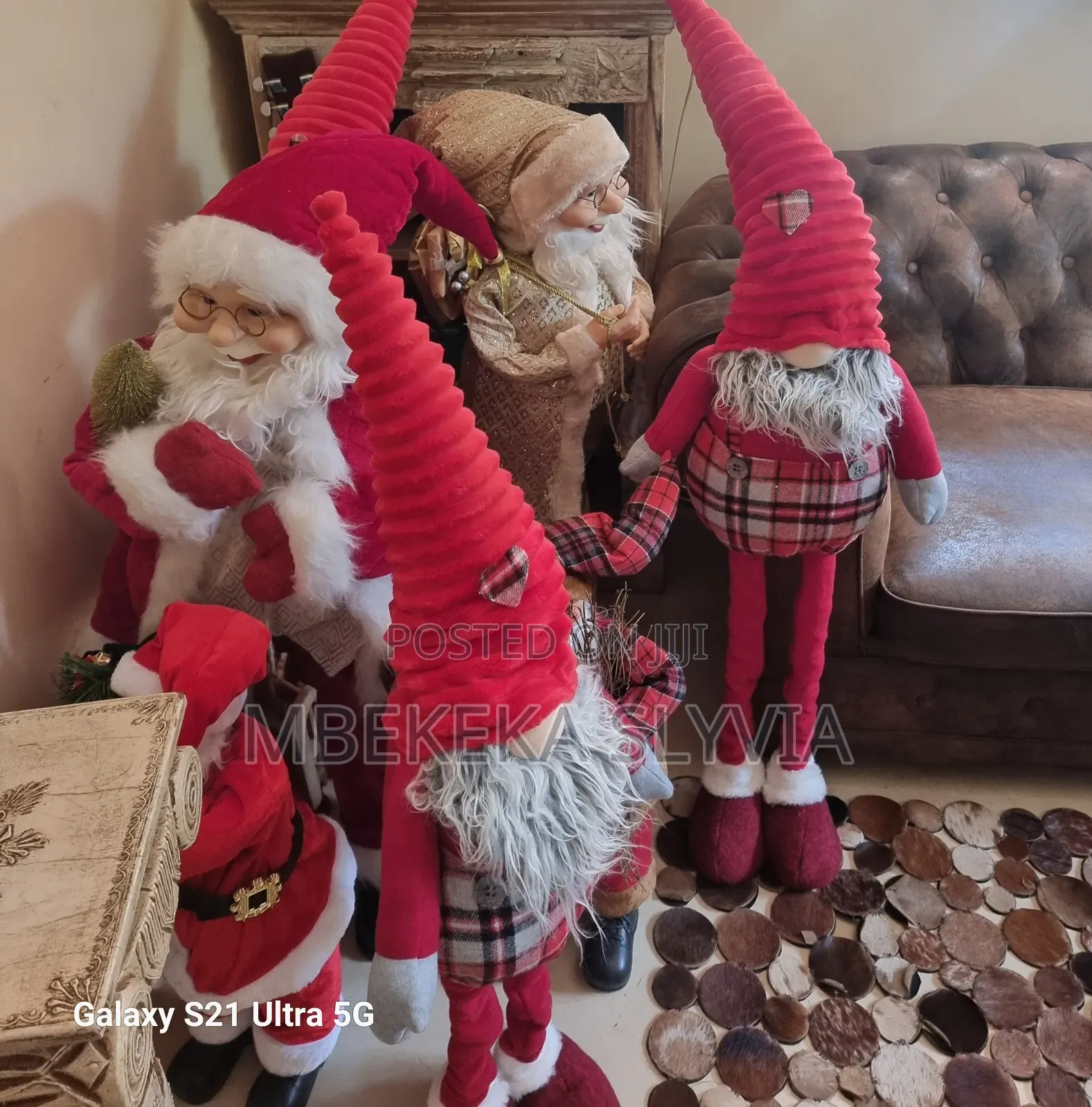 Christmas Santa Statue Decoration/ Father Christmas Decoration
