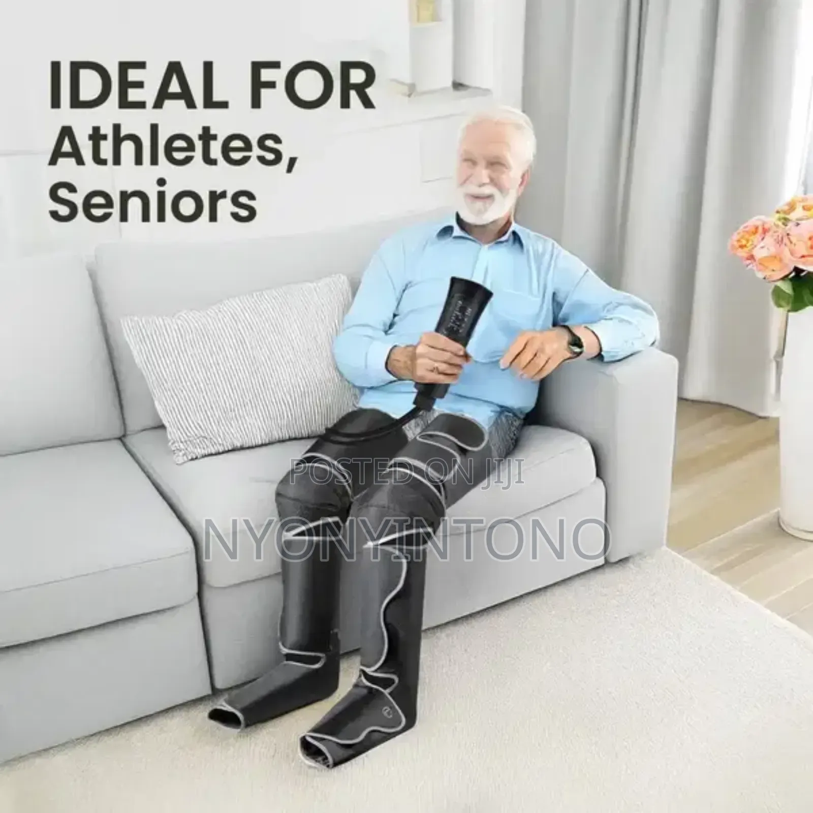 Geepas 3-in-1 Foot, Calf Thigh Massager With 6modes Gm86096 Uk