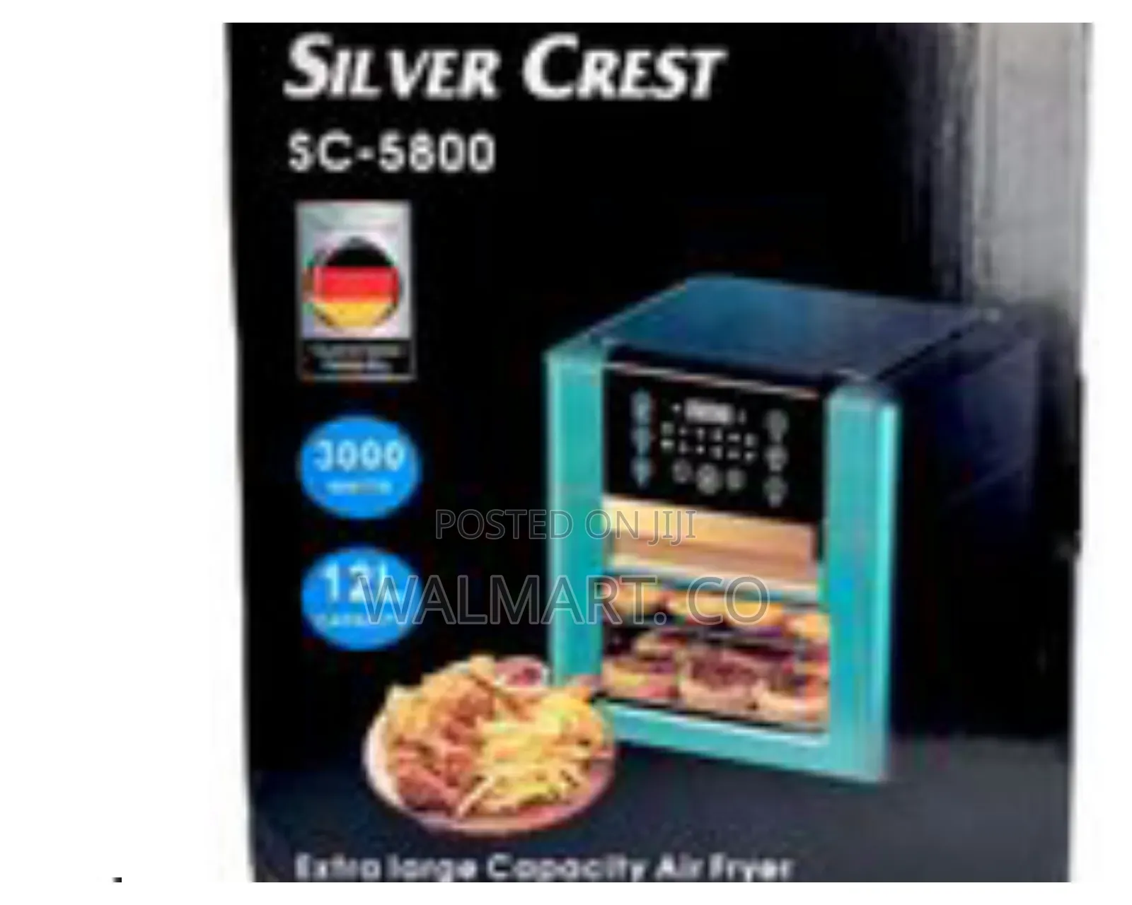 Silver Crest 12l Air Fryer Oven Toaster Dehydrator