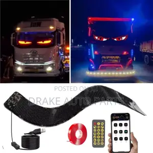 Led Devil Eyes Sticker for Big Trucks