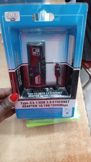 Type-C3.1/Usb 3.0 Ethernet Adapter.