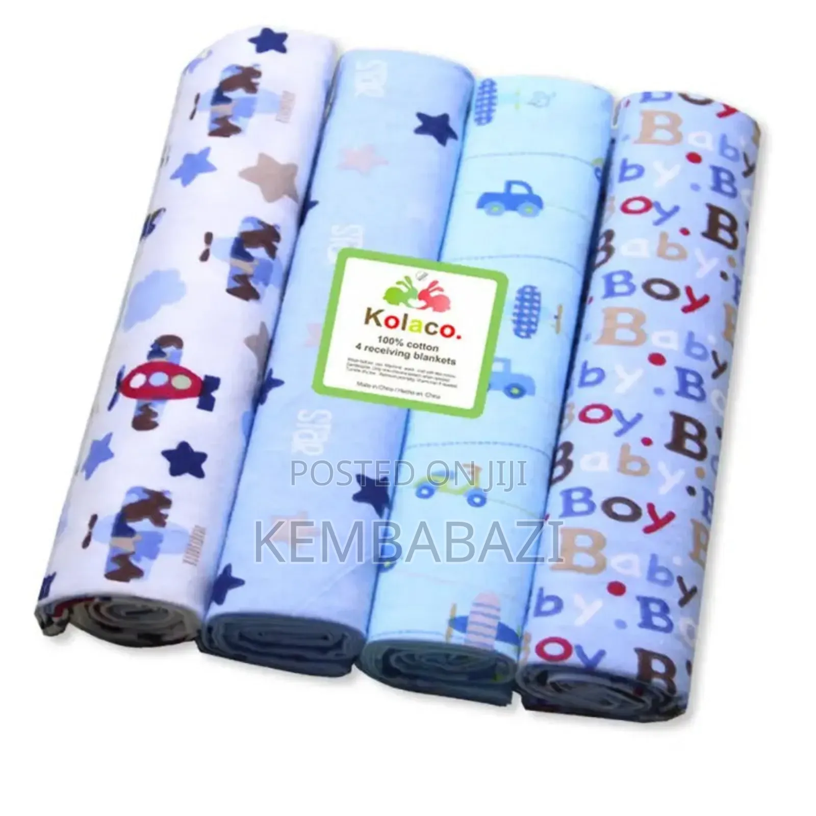Aset Of 4pieces Baby Receiving Bedsheets