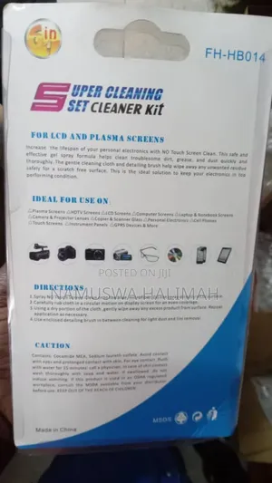 Super Cleaning Set Cleaner Kit for LCD and Plasma Screens.