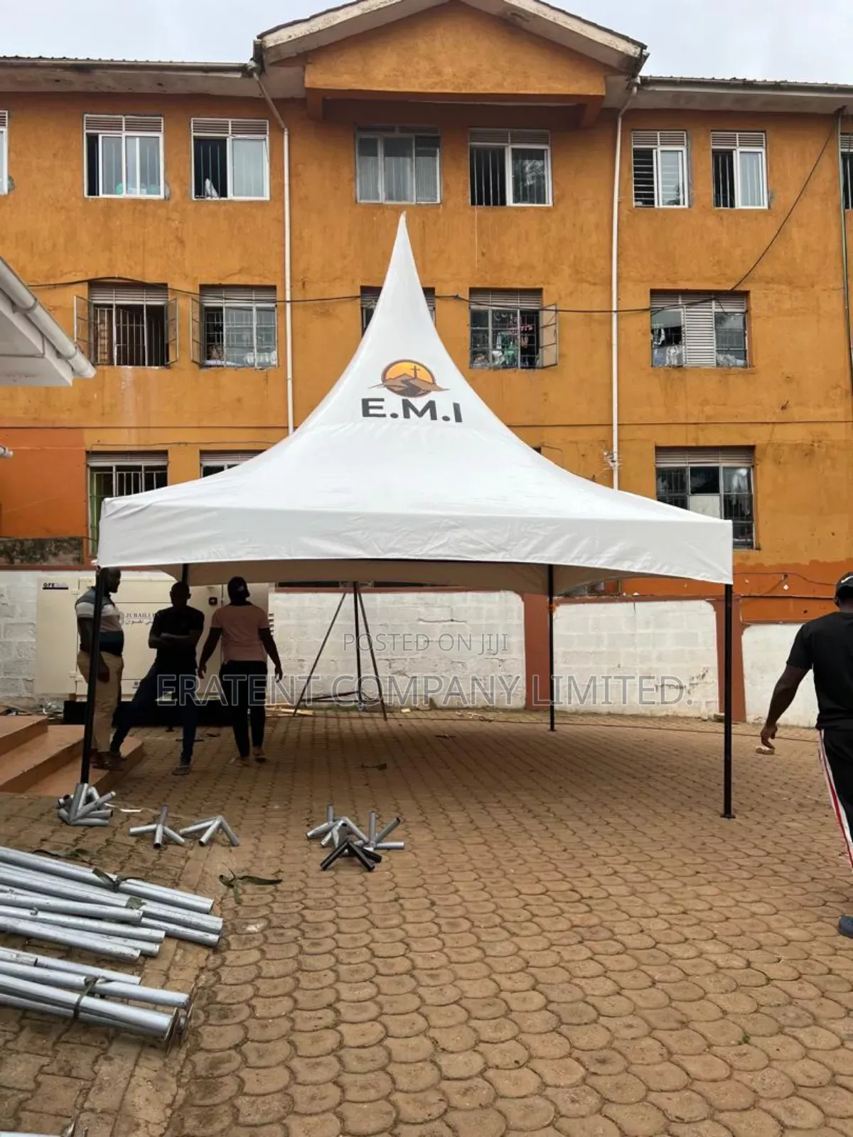 50 Seater Tent in Strong Materials Branded With Your Logo
