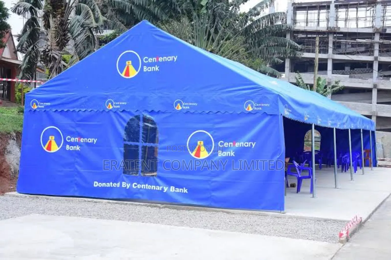 150seater Exhibition Tent in Strong Waterproof Materials.