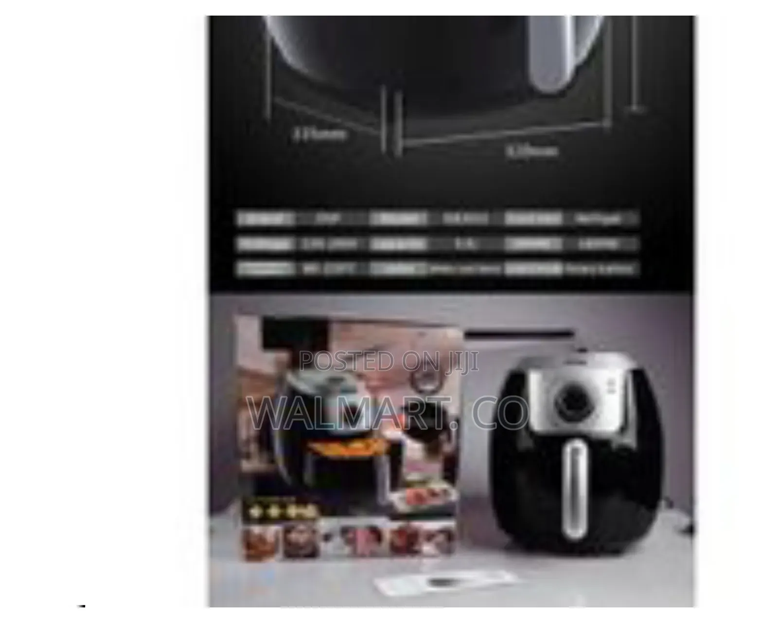 DSP 5 Litre Electric Hot Grill and Air Fryer