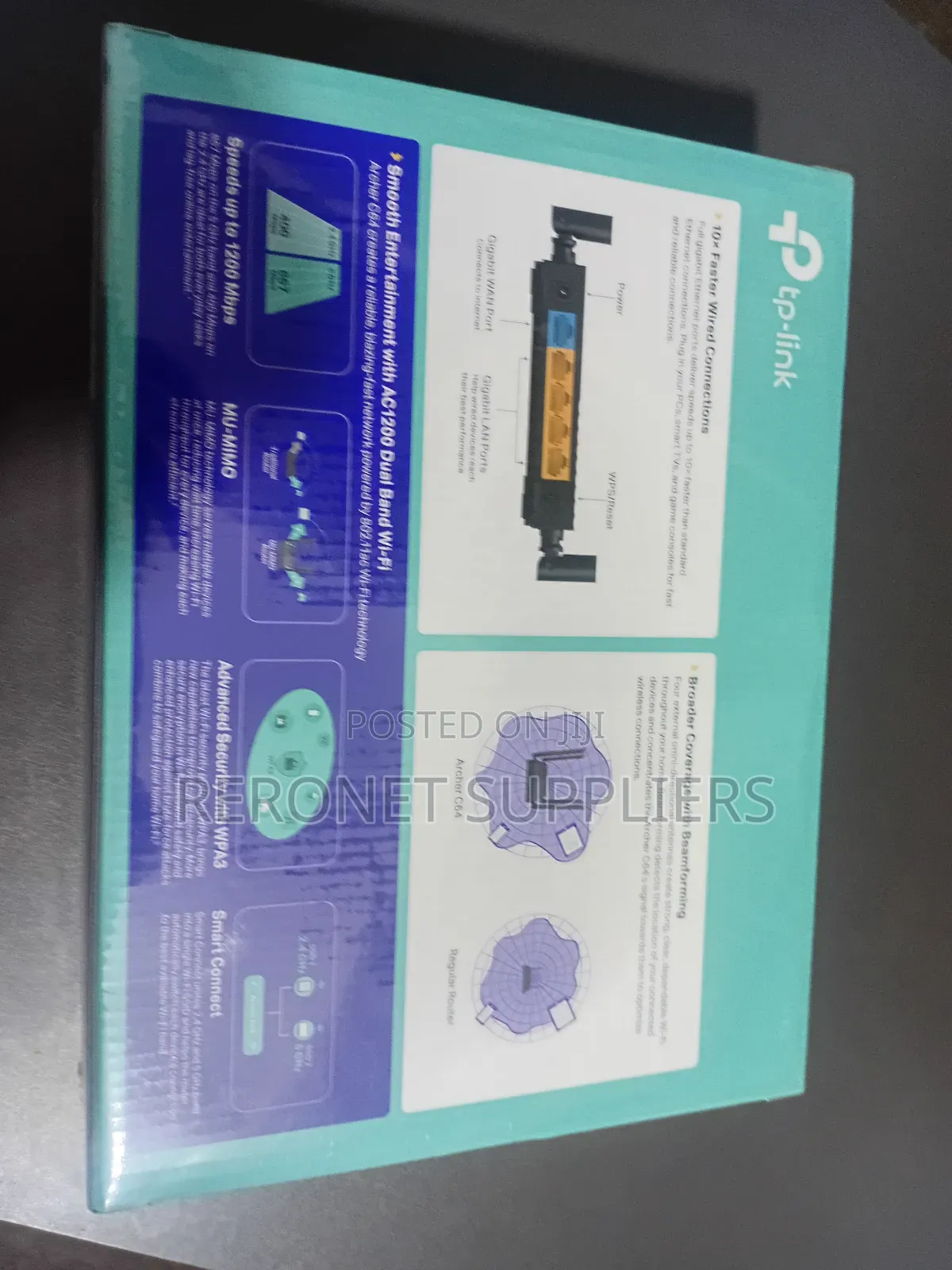 Tp Link Ac1200 Dual Band Full Gigabit Wifi Router