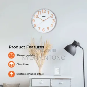Geepas Classic Wall Clock Gwc26013