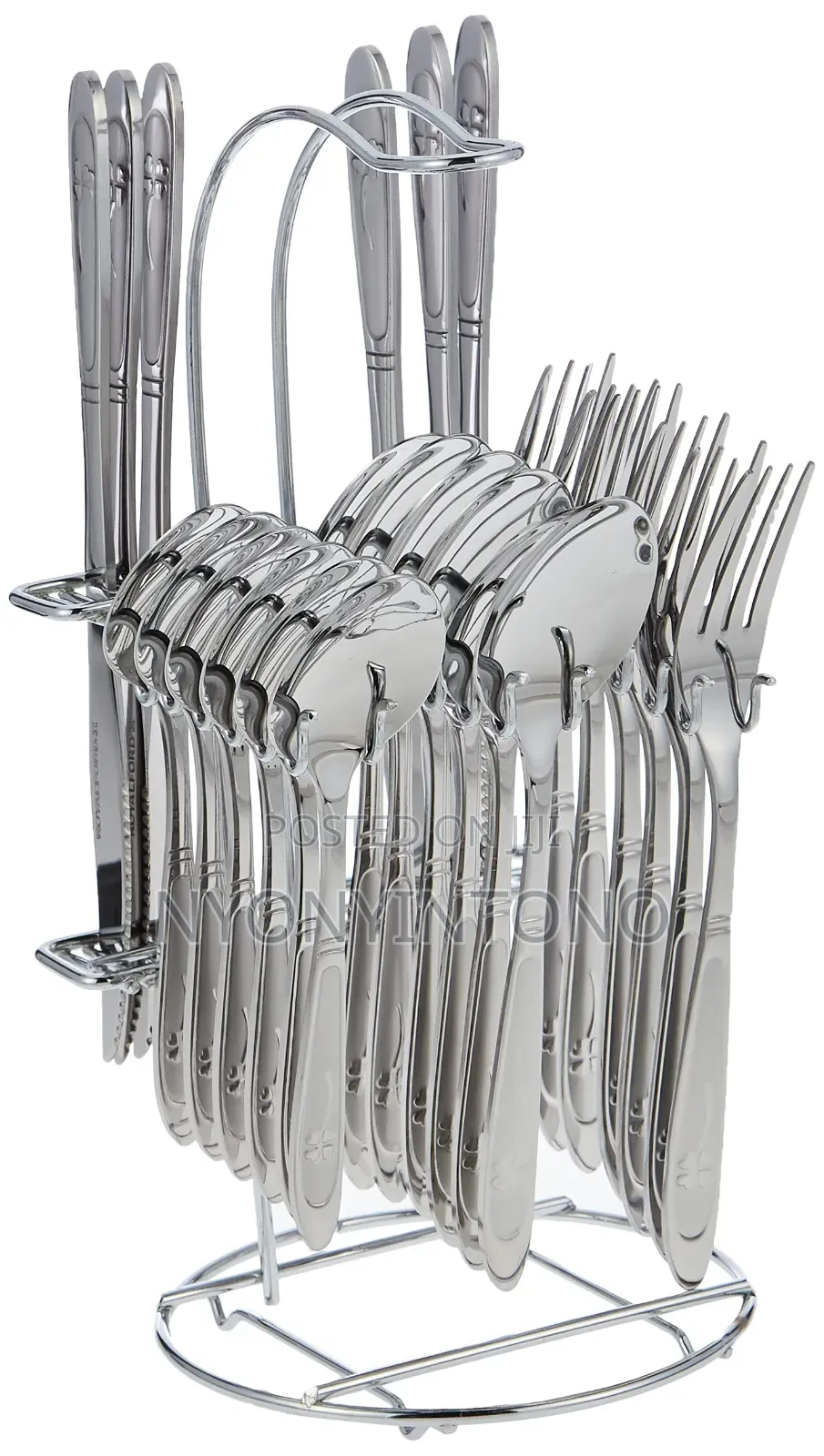 Royalford 24pc Stainless Steel Cutlery Set Rf4337