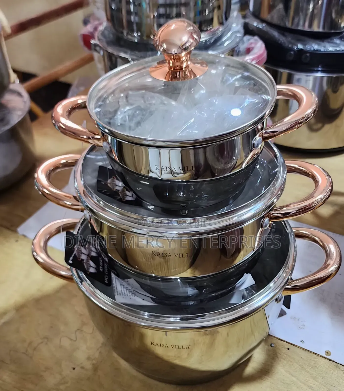 Aluminum Serving Dishes (3pcs)