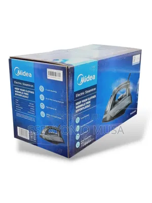 Midea Electric Steam Iron 2400w – Fast Heating, 3-Level Steaming, Dry.