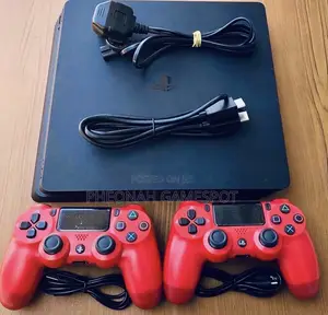 Ps4 Slim, Top Shape, 2 Pads, 15 Cool Games Installed.
