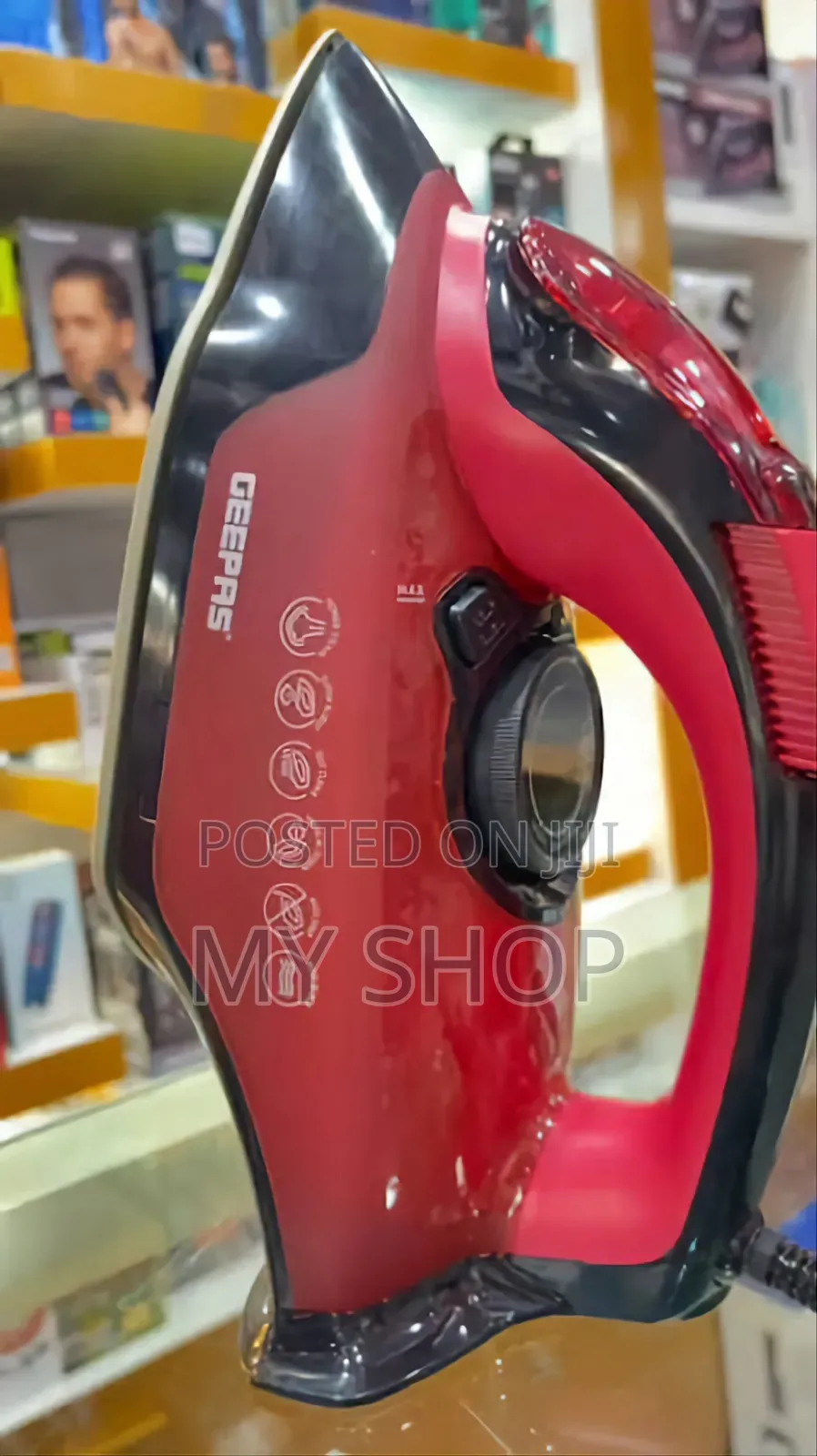 Ceramic Steam Iron Geepas