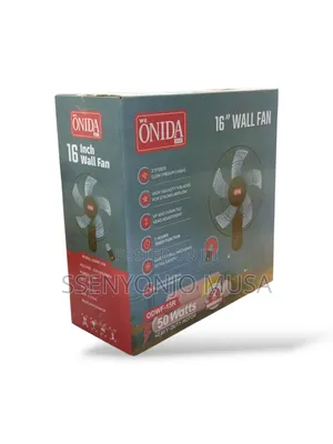 Onida Plus 16-Inch Wall Fan With Remote Control – 50w Powerful Motor,.
