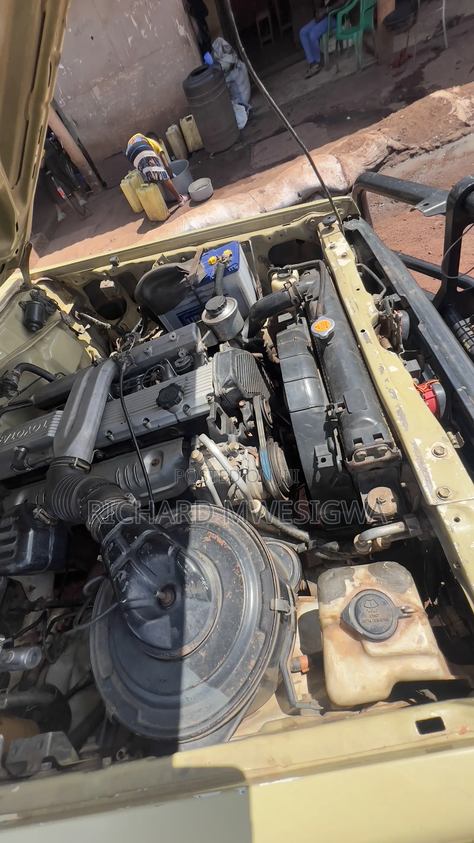 Toyota Land Cruiser 70 1993 Beige