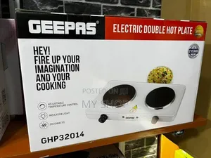 Electric Hotplate Double Geepas